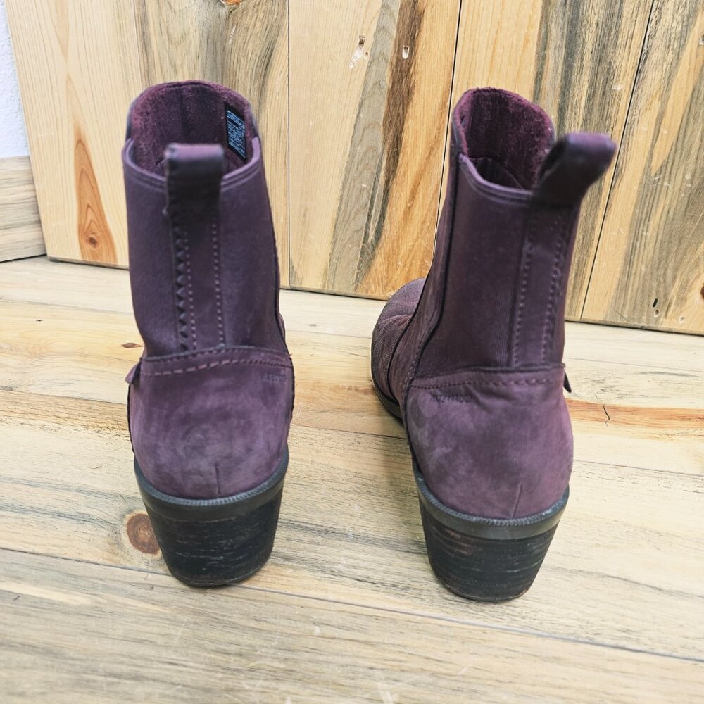 Teva Anaya Plum Purple Waterproof Ankle Boot Size 11 - Picture 8 of 9